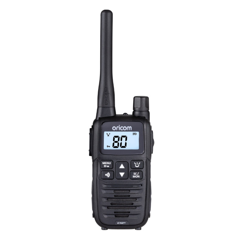 UHF2400 2 WATT HANDHELD UHF CB RADIO