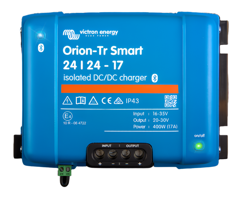 ORION-TR SMART 24V TO 24V-17A (400W) ISOLATED DC-DC CHARGER