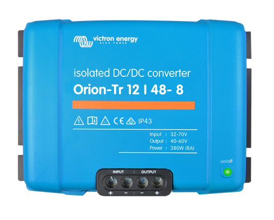 ORION-TR 12V TO 48V -8A (380W) ISOLATED DC-DC CONVERTER