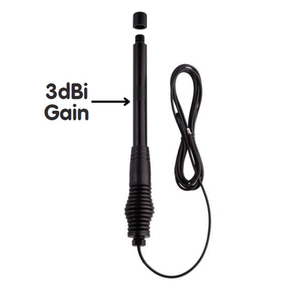 ANU1200 2-IN-1 ALL TERRAIN UHF CB ANTENNA 3dBi/6.5dBi