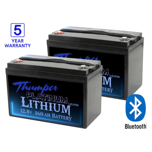 THUMPER PLATINUM LITHIUM 160AH LiFePO4 BLUETOOTH BATTERY