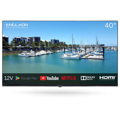 40’’ 12V FULL HD SMART TV WITH CHROMECAST + BLUETOOTH + GOOGLE TV