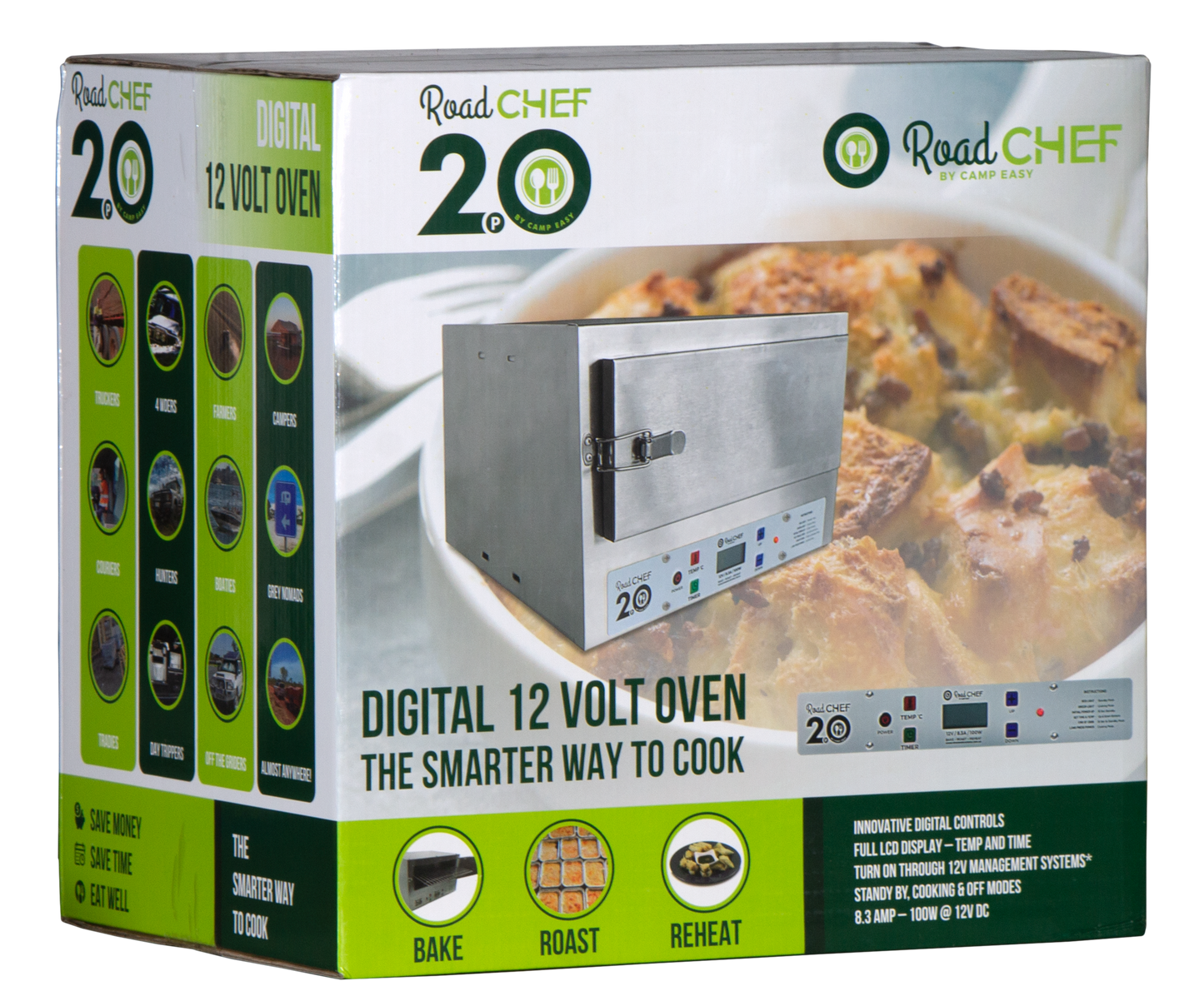 ROAD CHEF 2.0 DIGITAL 12 VOLT OVEN