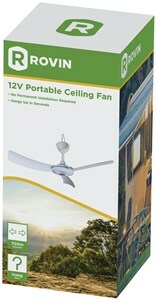 ROVIN 12V PORTABLE CEILING FAN