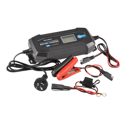 12V 4A 8 STAGE CHARGE & MAINTAIN BATTERY CHARGER