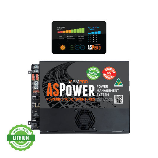 ASPERO POWER MANAGEMENT SYSTEM + DISPLAY