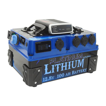 THUMPER LITHIUM 100 AH PROJECTA DC BATTERY PACK + JUMP START