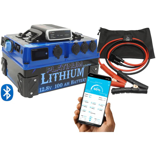 THUMPER LITHIUM 100 AH DC BATTERY PACK + JUMP START