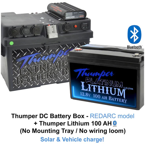 THUMPER REDARC DC-DC CLASSIC BATTERY BOX