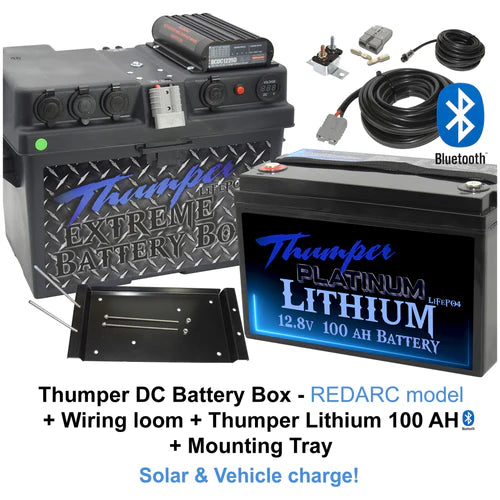 THUMPER REDARC DC-DC CLASSIC BATTERY BOX