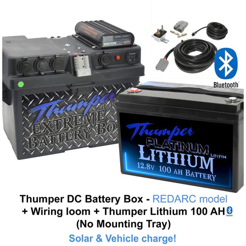 THUMPER REDARC DC-DC CLASSIC BATTERY BOX