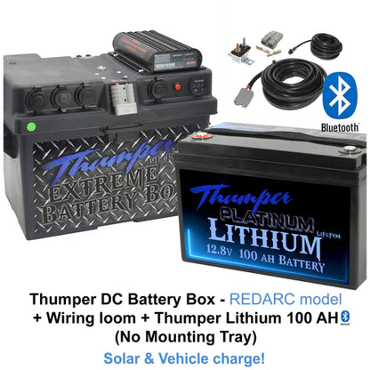 THUMPER REDARC DC-DC CLASSIC BATTERY BOX