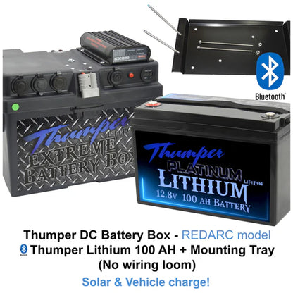 THUMPER REDARC DC-DC CLASSIC BATTERY BOX