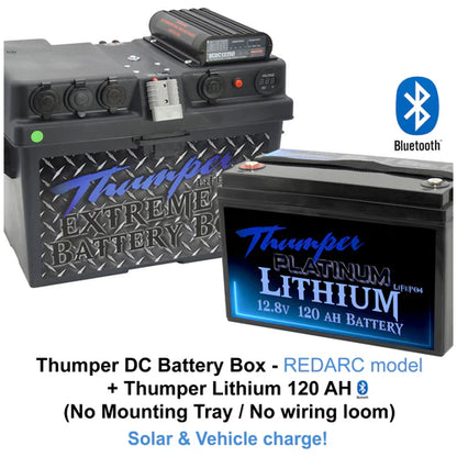 THUMPER REDARC DC-DC CLASSIC BATTERY BOX