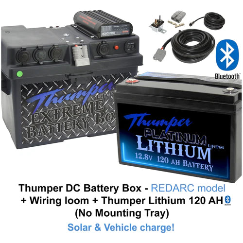 THUMPER REDARC DC-DC CLASSIC BATTERY BOX