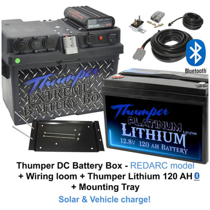 THUMPER REDARC DC-DC CLASSIC BATTERY BOX