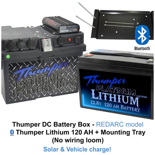 THUMPER REDARC DC-DC CLASSIC BATTERY BOX