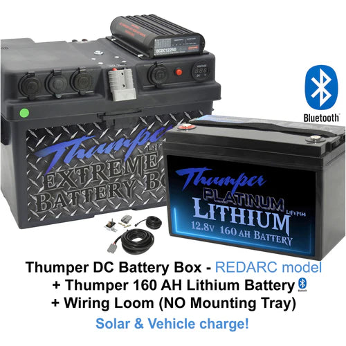 THUMPER REDARC DC-DC CLASSIC BATTERY BOX