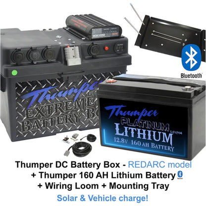 THUMPER REDARC DC-DC CLASSIC BATTERY BOX