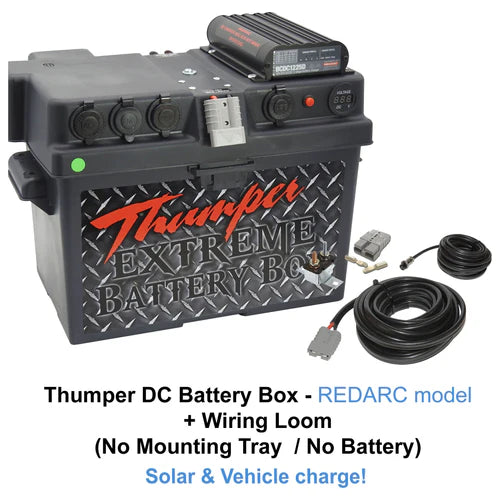 THUMPER REDARC DC-DC CLASSIC BATTERY BOX