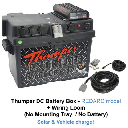 THUMPER REDARC DC-DC CLASSIC BATTERY BOX