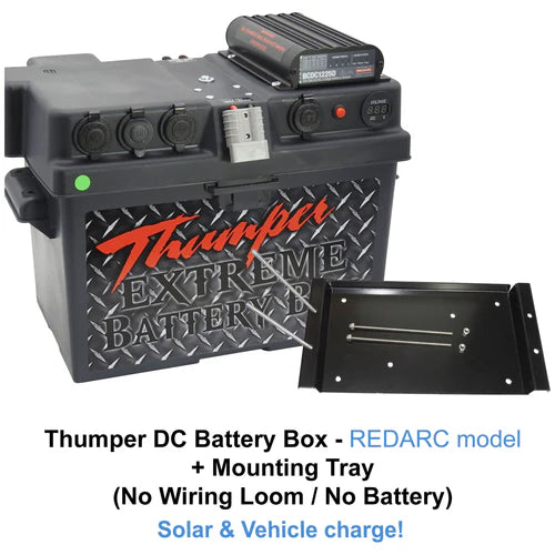 THUMPER REDARC DC-DC CLASSIC BATTERY BOX