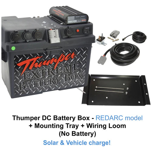 THUMPER REDARC DC-DC CLASSIC BATTERY BOX