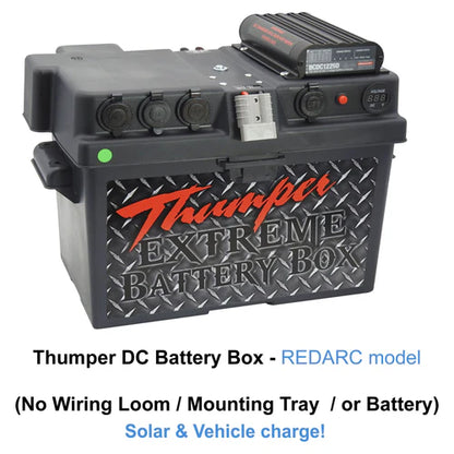 THUMPER REDARC DC-DC CLASSIC BATTERY BOX