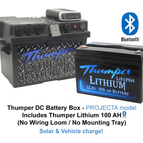 THUMPER PROJECTA DC-DC LITHIUM BATTERY BOX