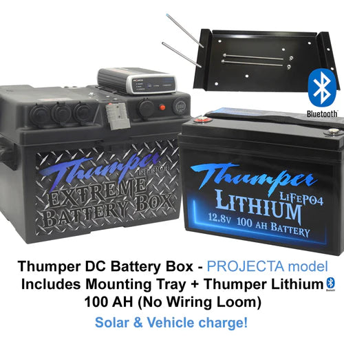 THUMPER PROJECTA DC-DC LITHIUM BATTERY BOX