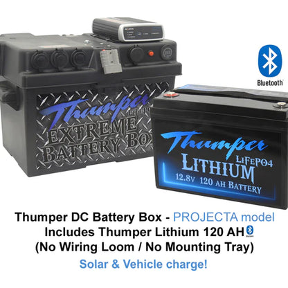 THUMPER PROJECTA DC-DC LITHIUM BATTERY BOX