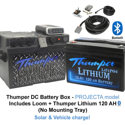 THUMPER PROJECTA DC-DC LITHIUM BATTERY BOX