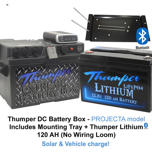 THUMPER PROJECTA DC-DC LITHIUM BATTERY BOX