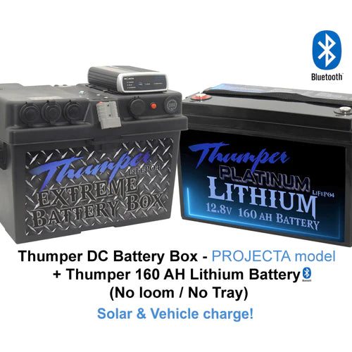 THUMPER PROJECTA DC-DC LITHIUM BATTERY BOX