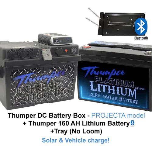 THUMPER PROJECTA DC-DC LITHIUM BATTERY BOX