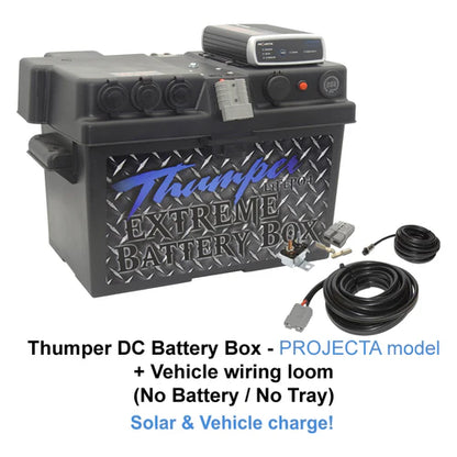 THUMPER PROJECTA DC-DC LITHIUM BATTERY BOX