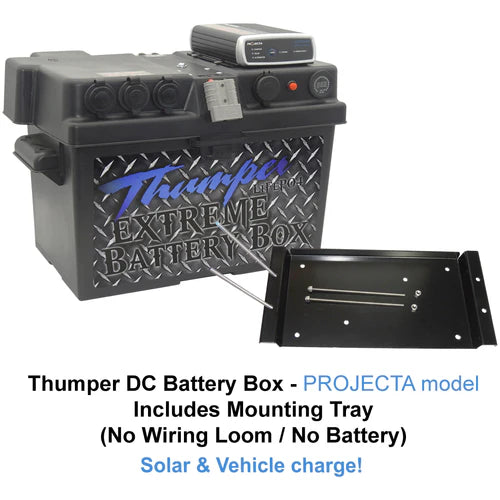 THUMPER PROJECTA DC-DC LITHIUM BATTERY BOX