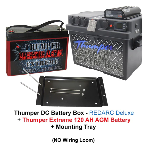 THUMPER REDARC DC-DC DELUXE BATTERY BOX