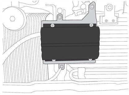 BCDC MOUNTING BRACKET TO SUIT TOYOTA LANDCRUISER J100 AND J105 SERIES