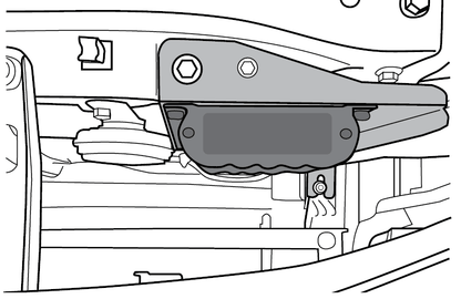 BCDC MOUNTING BRACKET TO SUIT TOYOTA HILUX (03/2005 - 09/2015)