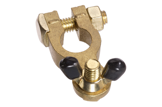 WINGNUT BRASS BATTERY TERMINAL