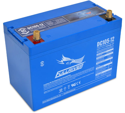 FULLRIVER DC SERIES 12V 105AH AGM BATTERY