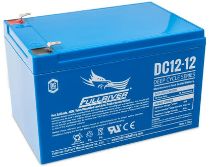 FULLRIVER DC SERIES 12V 12AH AGM BATTERY