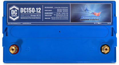 FULLRIVER DC SERIES 12V 150AH AGM BATTERY