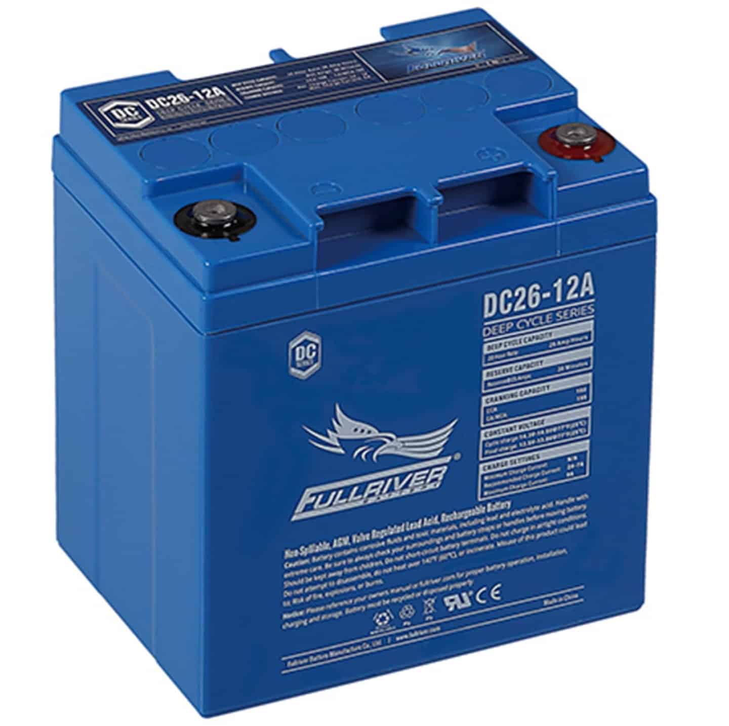 FULLRIVER DC SERIES 12V 26AH AGM BATTERY