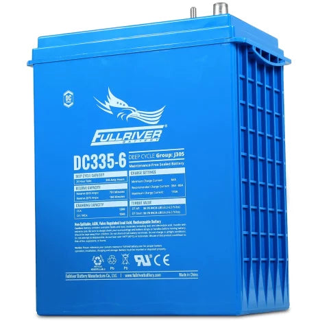 FULLRIVER DC SERIES 6V 335AH AGM BATTERY