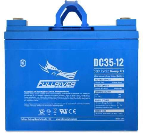 FULLRIVER DC SERIES 12V 35AH AGM BATTERY