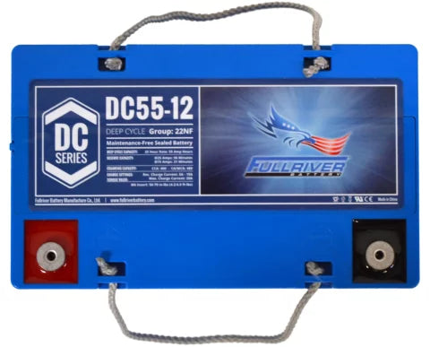 FULLRIVER DC SERIES 12V 55AH AGM BATTERY