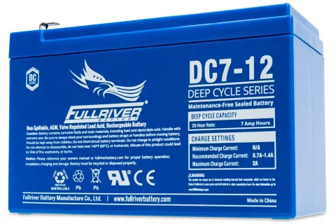 FULLRIVER DC SERIES 12V 7AH AGM BATTERY