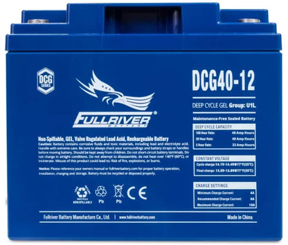 FULLRIVER DCG SERIES 12V 40AH GEL